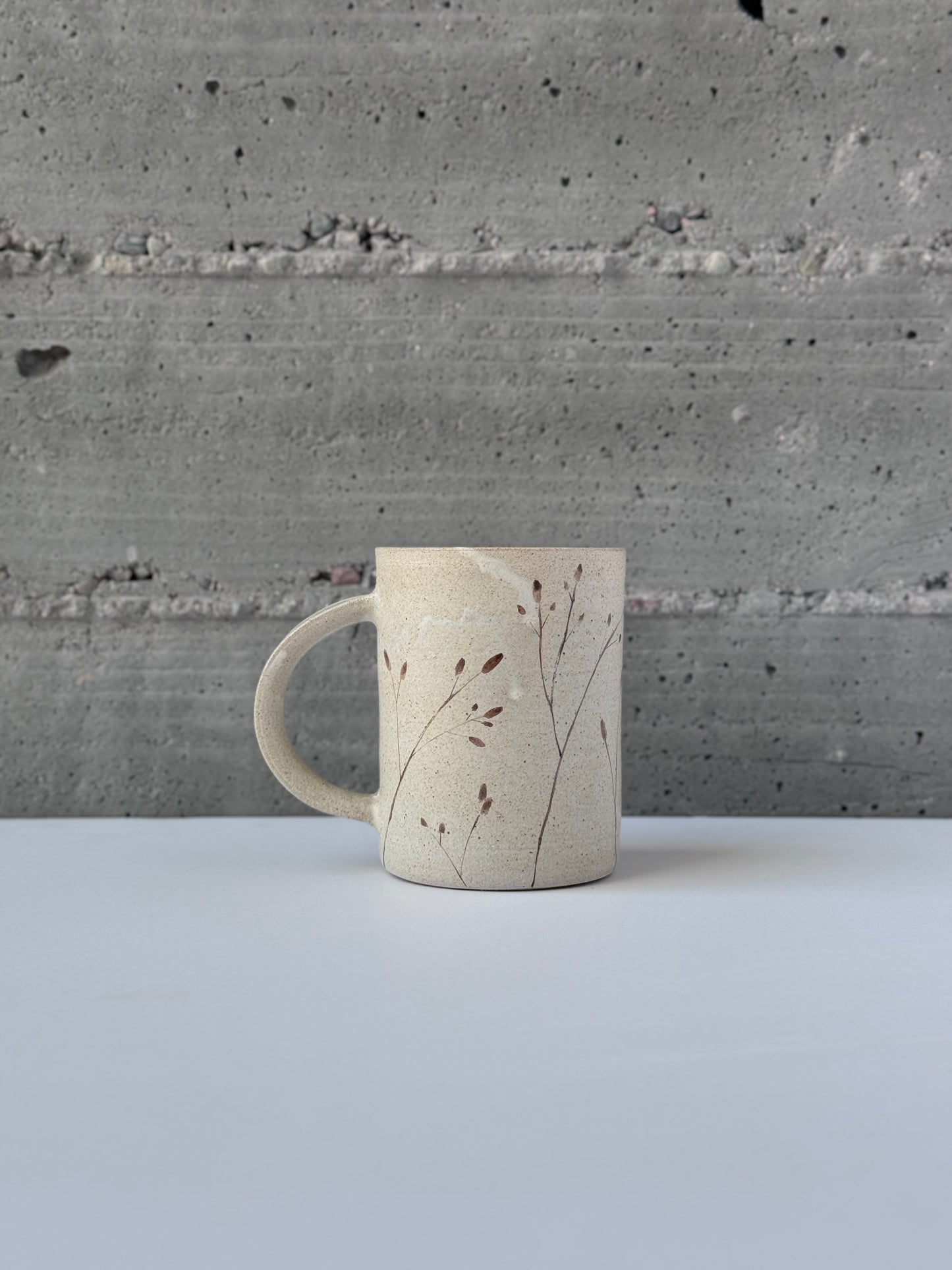 Hand painted drip mug